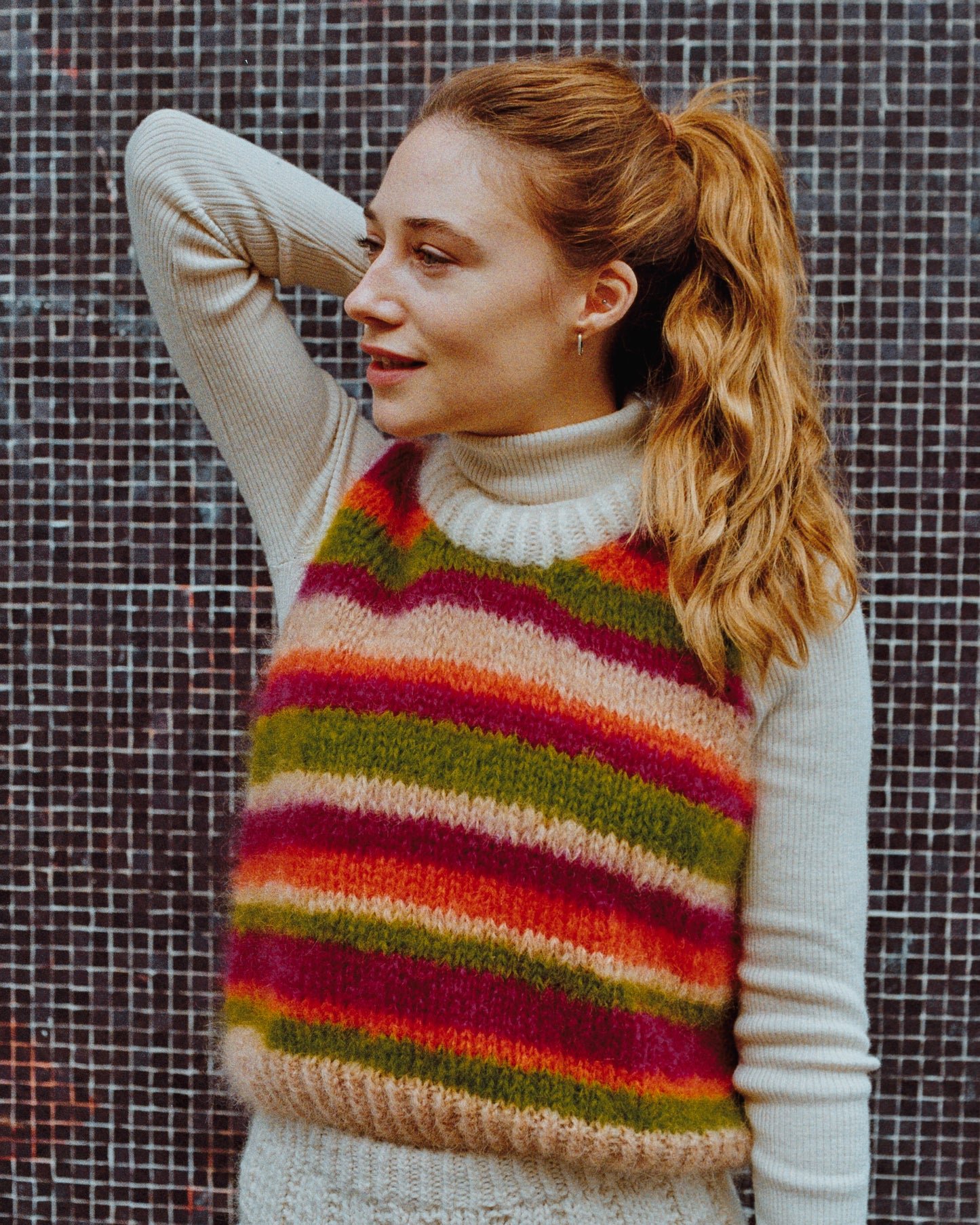 pull sans manches CROISETTE