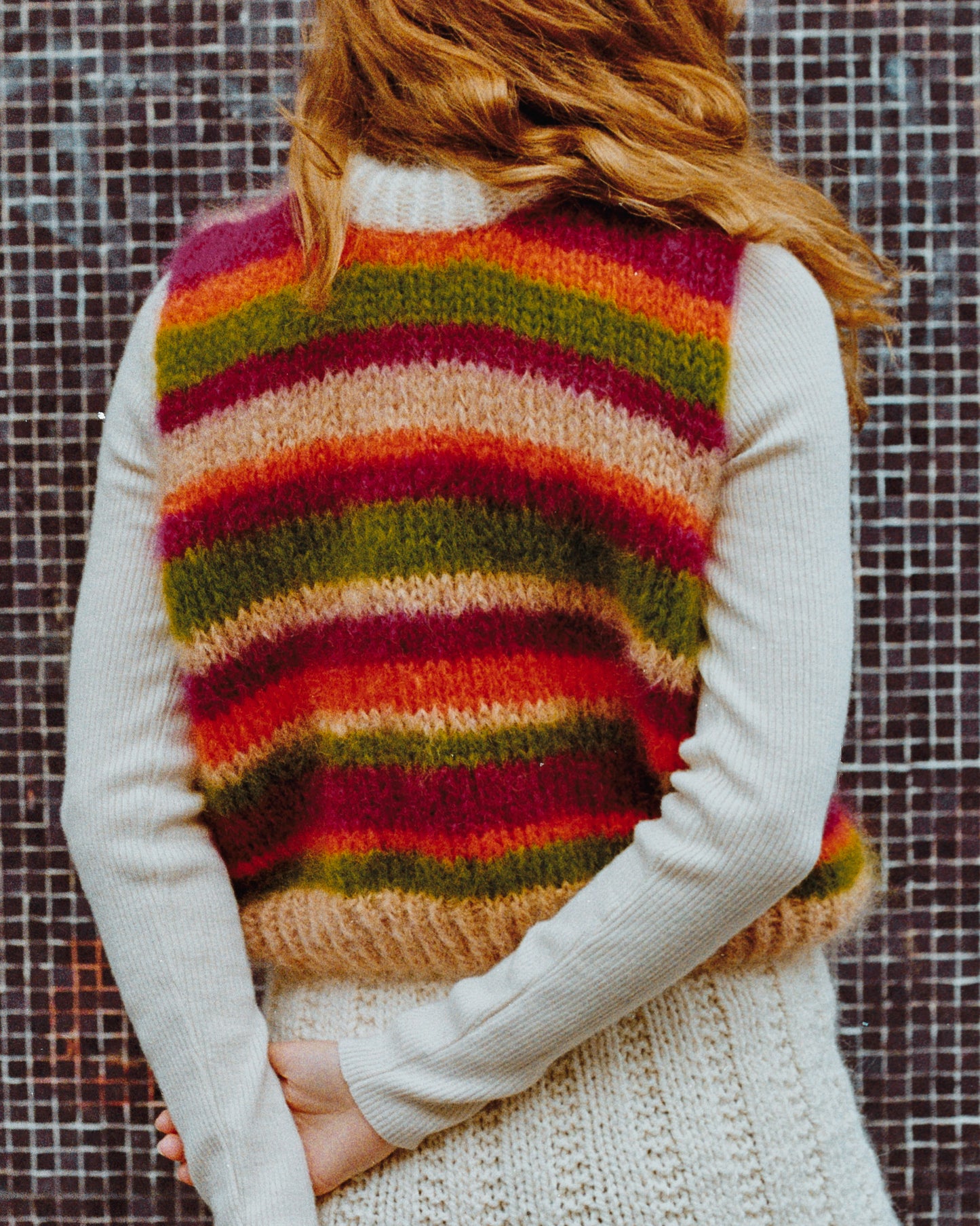 pull sans manches CROISETTE