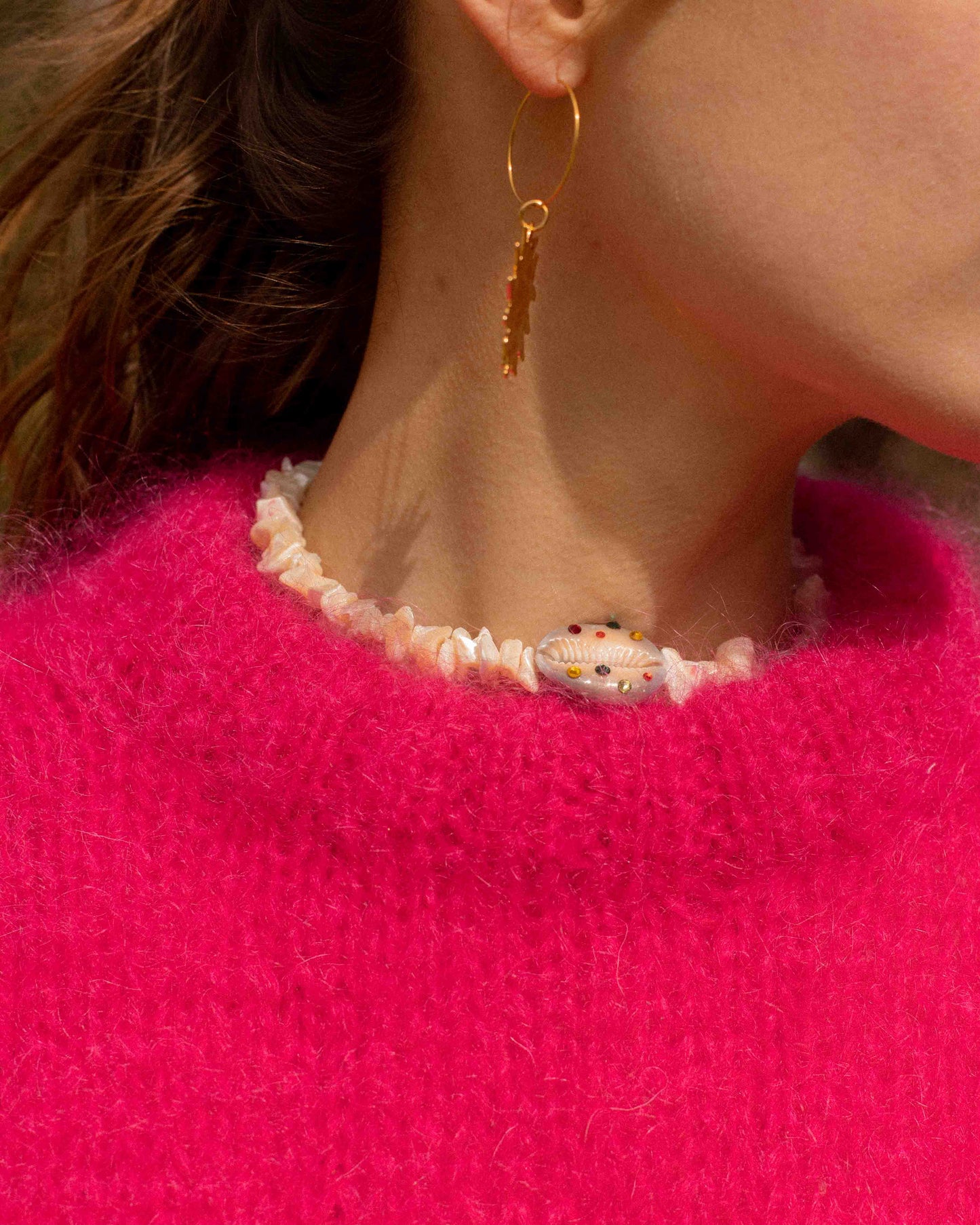 BAHIA pink sweater