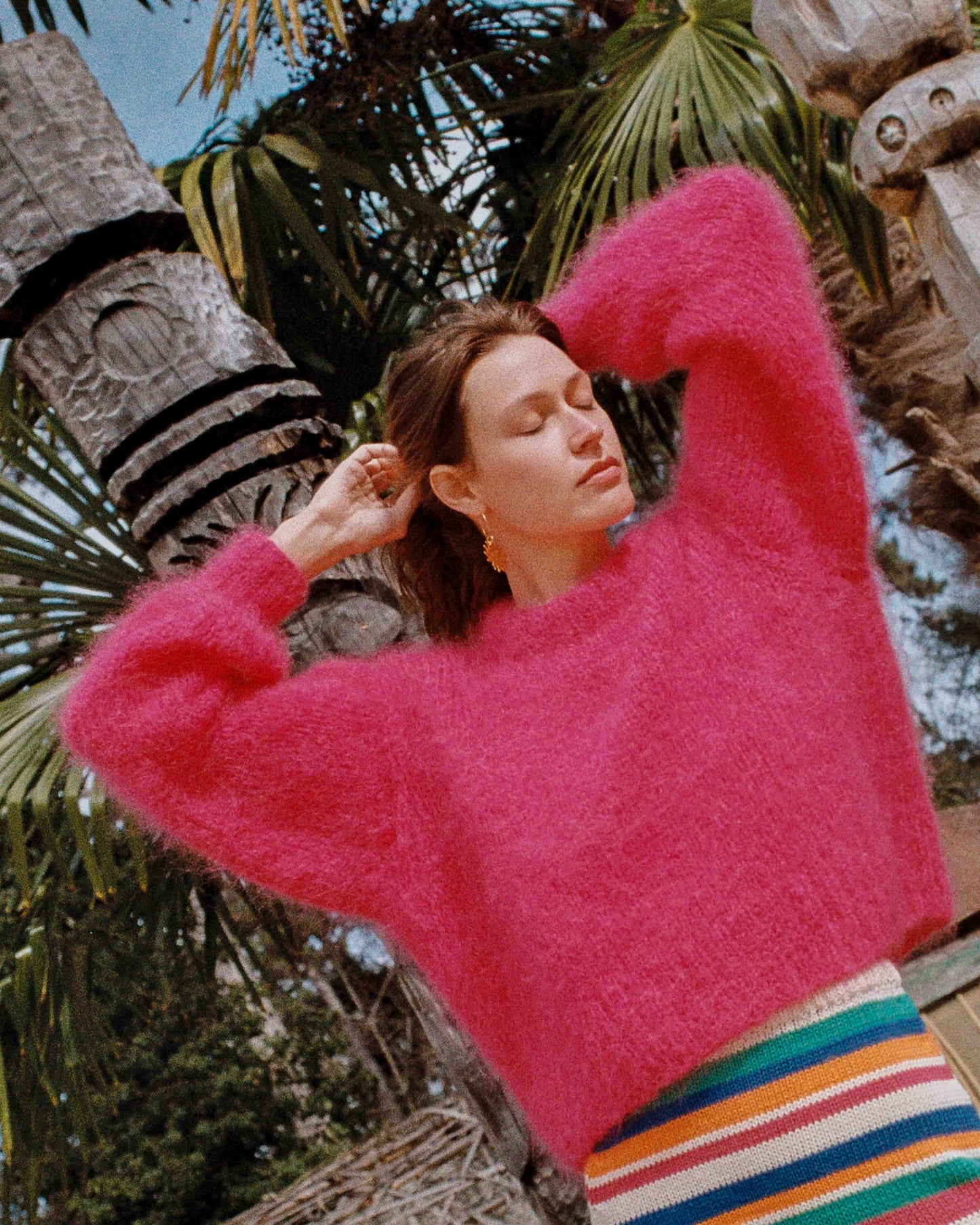 BAHIA pink sweater