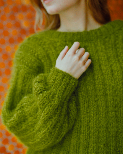 BANDOL pistachio sweater
