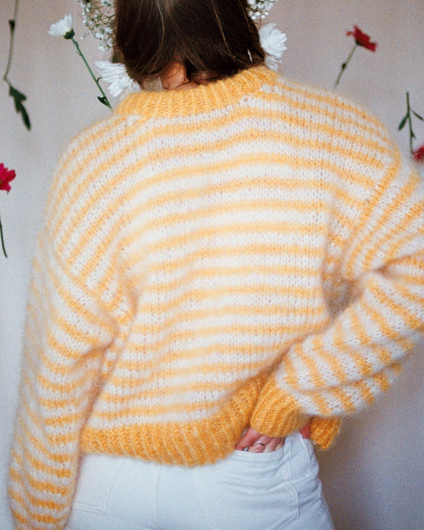 BETHEL yellow sweater